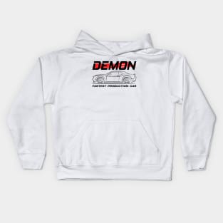 Demon Muscle V8 Racing Kids Hoodie